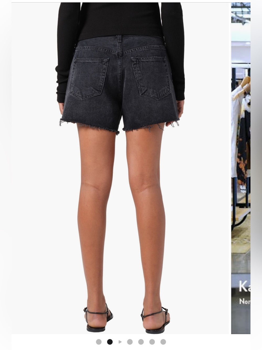 nwt agolde long Parker short - Picture 2 of 9